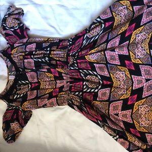 Flowy off the shoulder dress